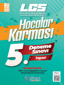 8. Sınıf Deneme - 5 - SAYISAL - 2022