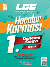 8. Sınıf Deneme - 1 - SAYISAL - 2022