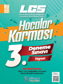 8. Sınıf Deneme - 3 - SAYISAL - 2022